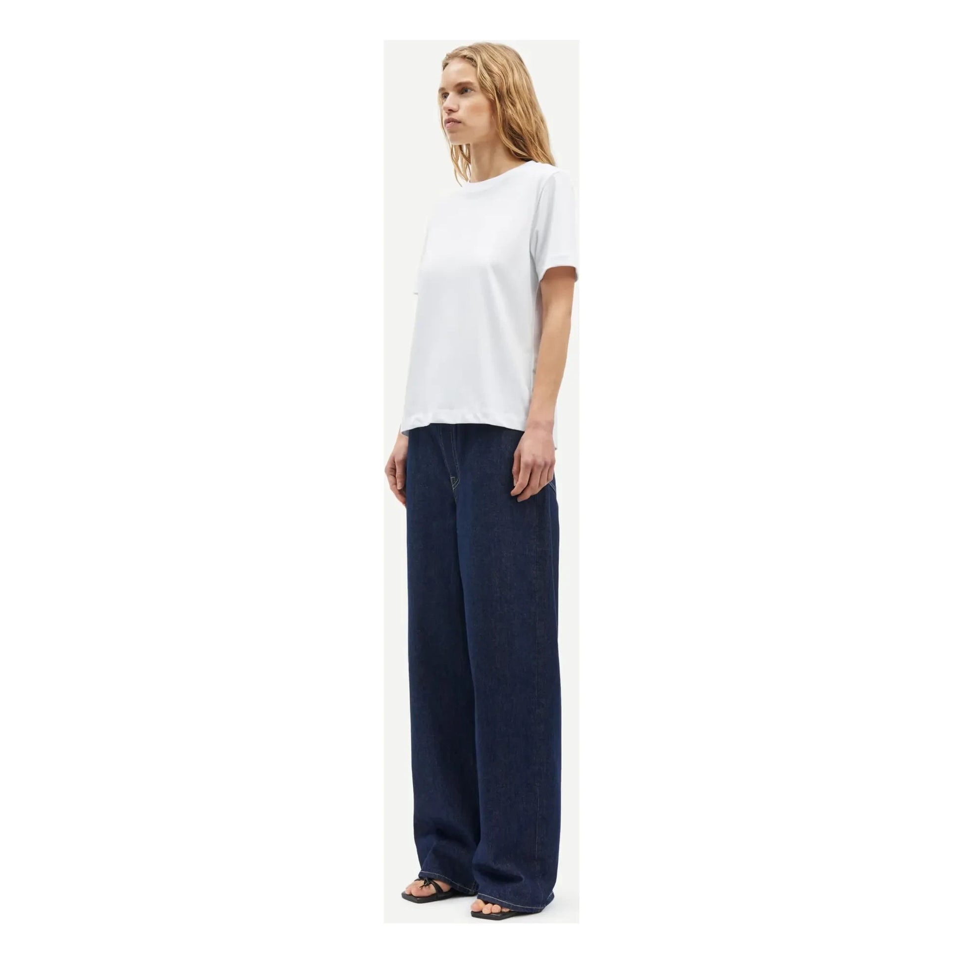 Samsoe Samsoe - Camino organic cotton T-shirt | White