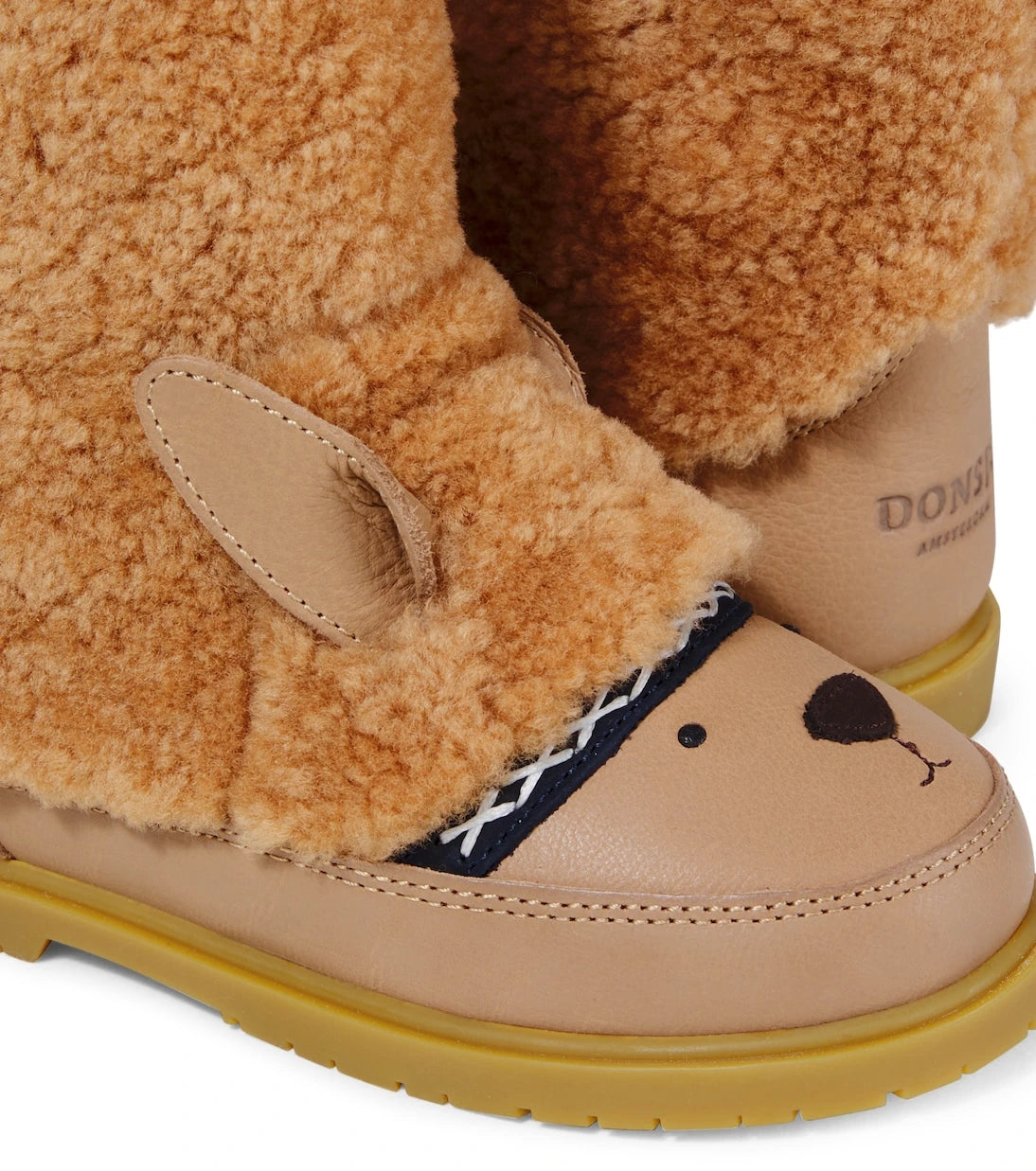Donsje - Wadou leather and shearling boots