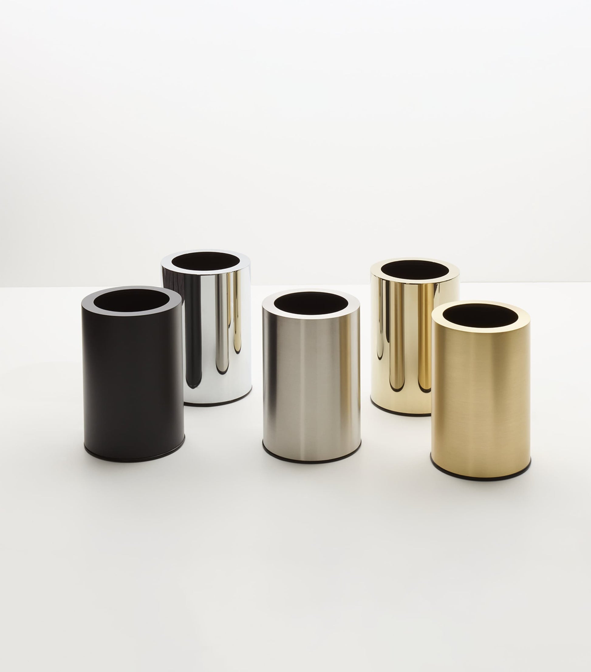 Stainless Steel Round Bathroom Bin