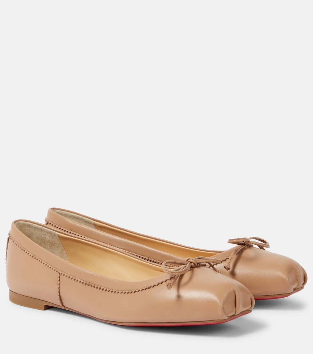 Christian Louboutin - Mamadrague leather ballet flats