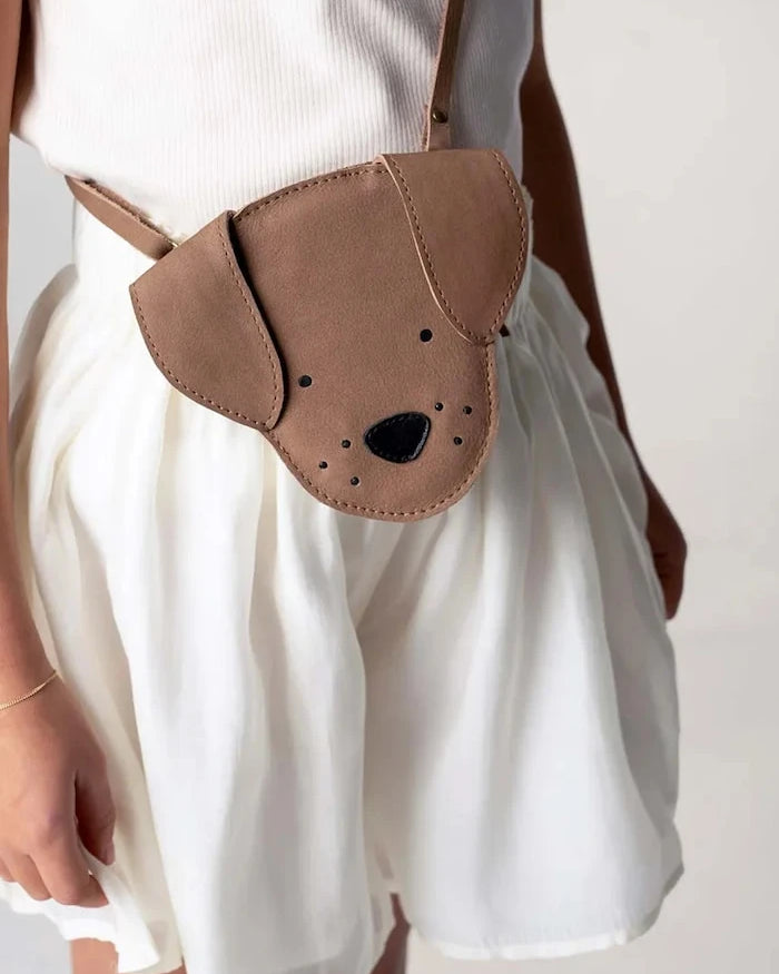 Donsje Britta Classic Purse Dog Çocuk Süet Çanta
