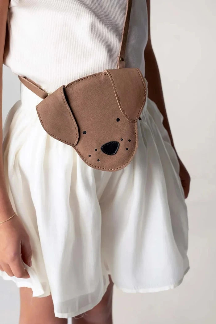 Donsje Britta Classic Purse Dog Çocuk Süet Çanta