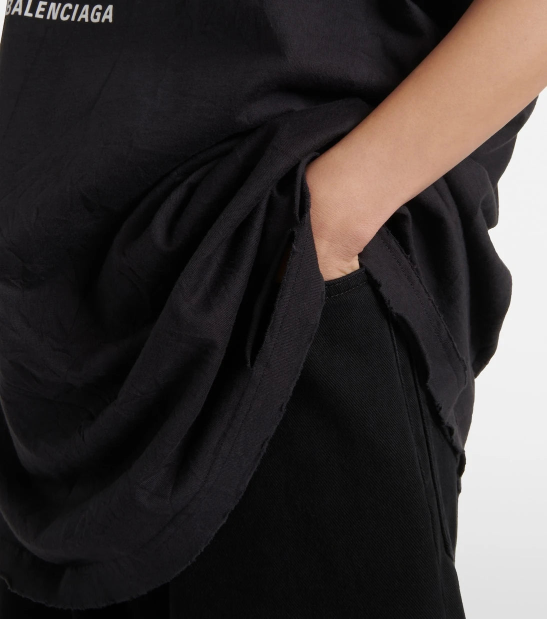 Balenciaga - Planet Earth cotton jersey T-shirt