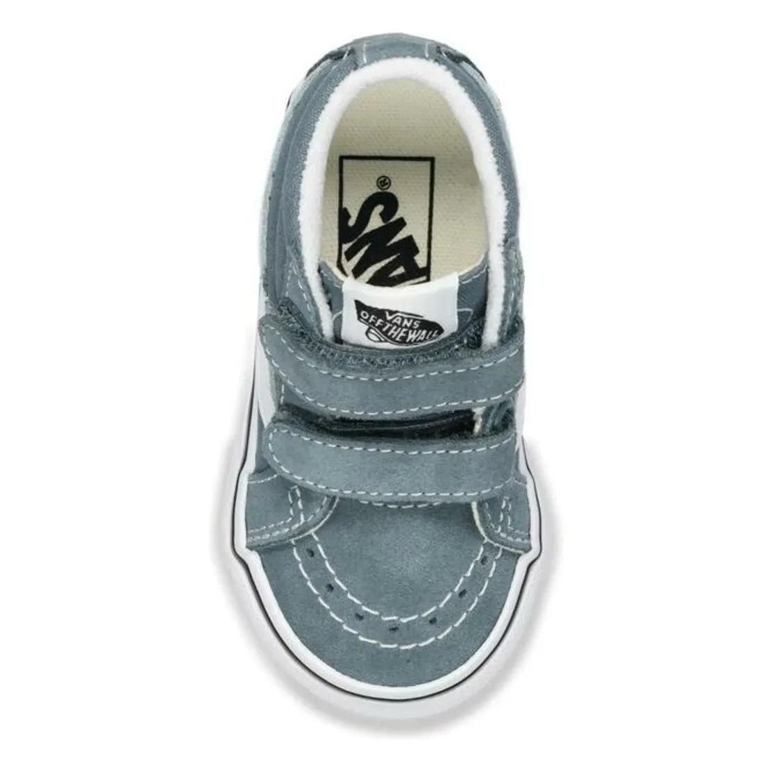 Vans - Scratch Sneakers SK8-Mid Reissue V Color Theory | Grey blue