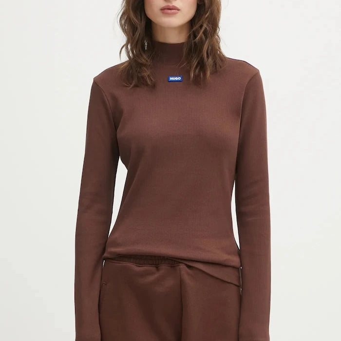 Hugo Blue Easy Longsleeve_B Uzun Kollu Bluz