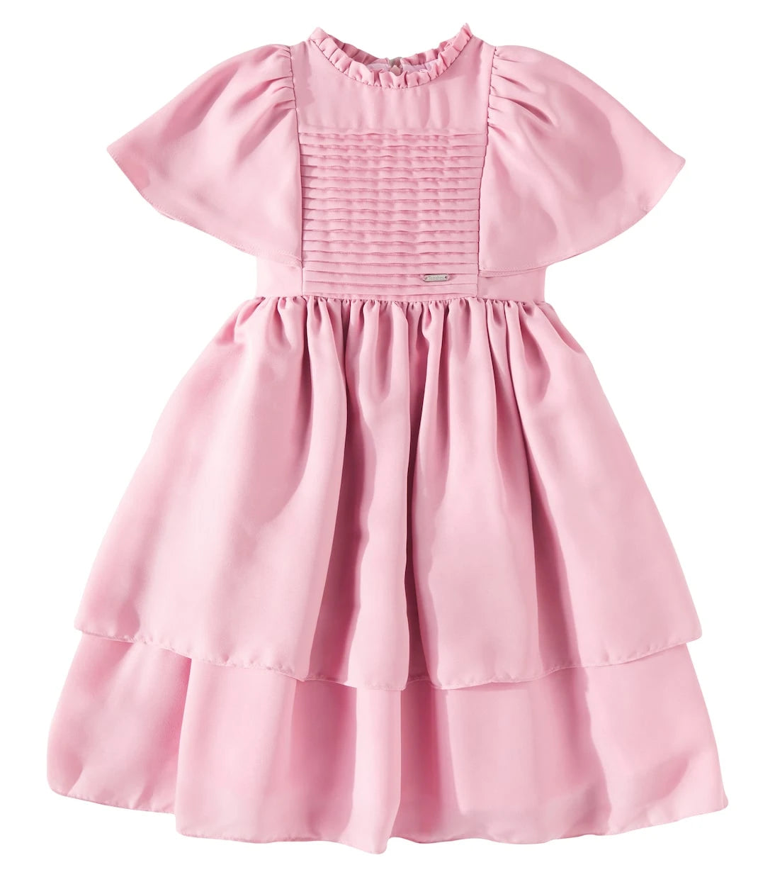 Patachou - Pleated tiered dress