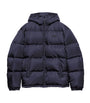 Prada Blue Re-Nylon Logo Puffer Jacket