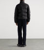 Prada Grey Cashmere-Down Puffer Coat