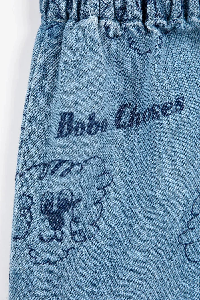 Bobo Choses Pickles The Dog Bebek Denim Şort