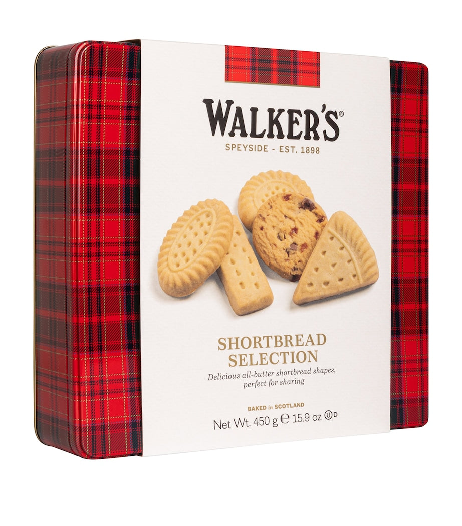 Walkers Square Shortbread Assortment Tin (450g)