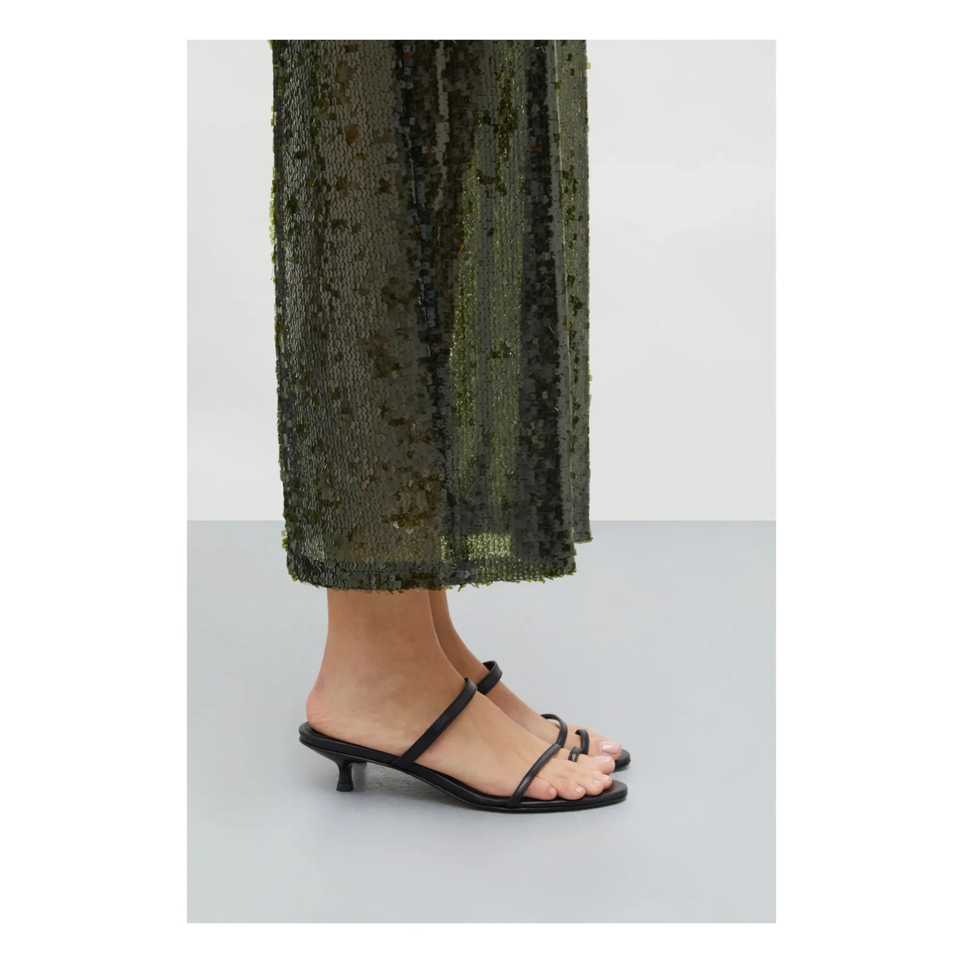 Augusta - Daisy sandals | Black