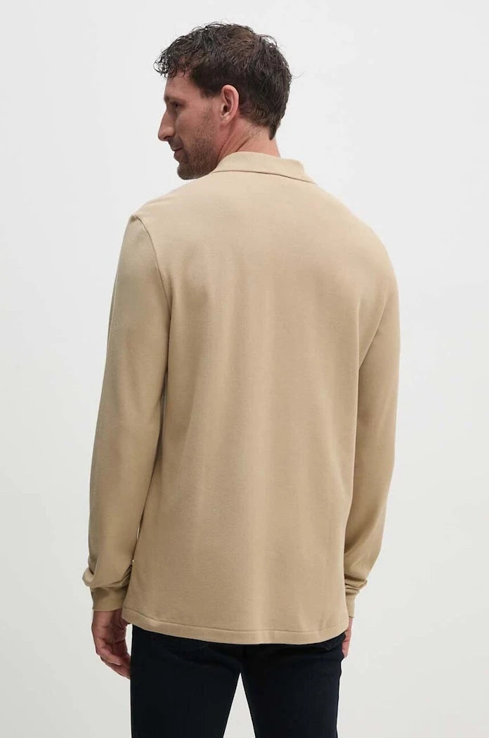 Lacoste Uzun Kollu Pamuklu Bluz