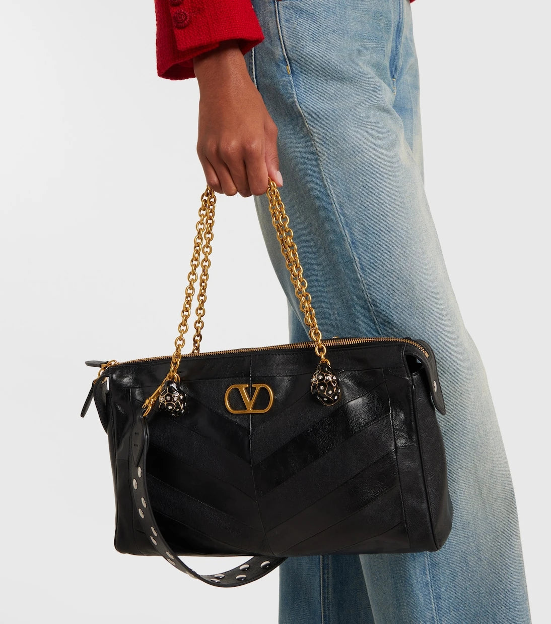Valentino Garavani - Panthea Medium quilted leather tote bag