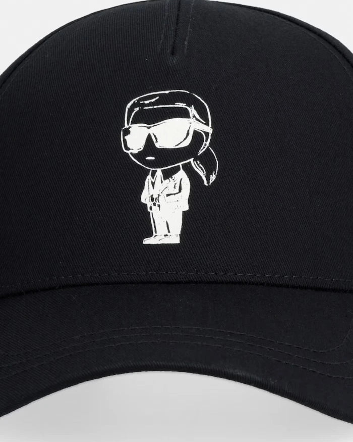 Karl Lagerfeld pamuklu erkek vizörlü şapka