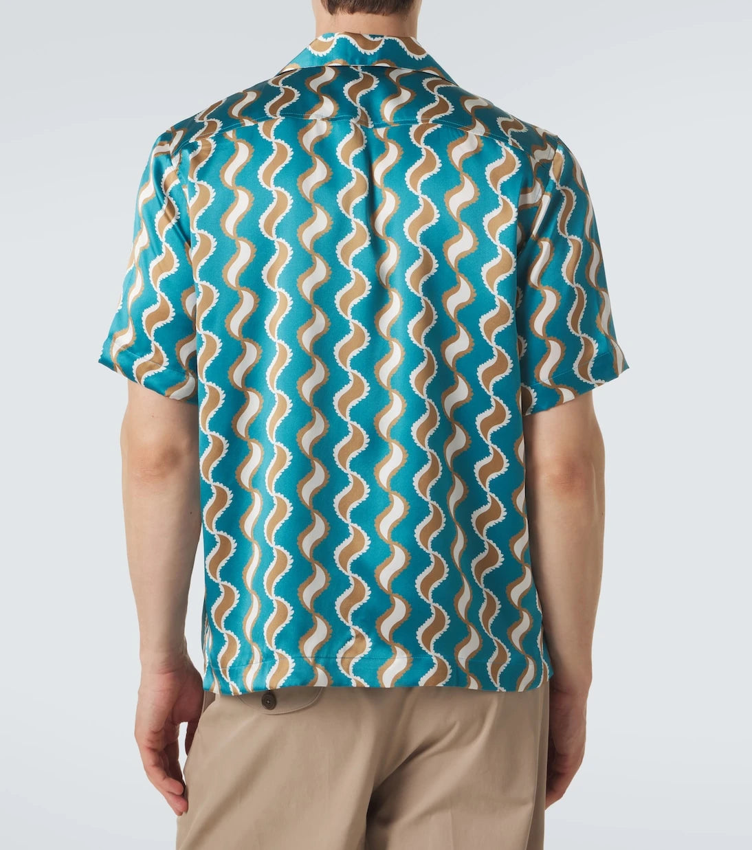 Frescobol Carioca - Roberto printed silk shirt