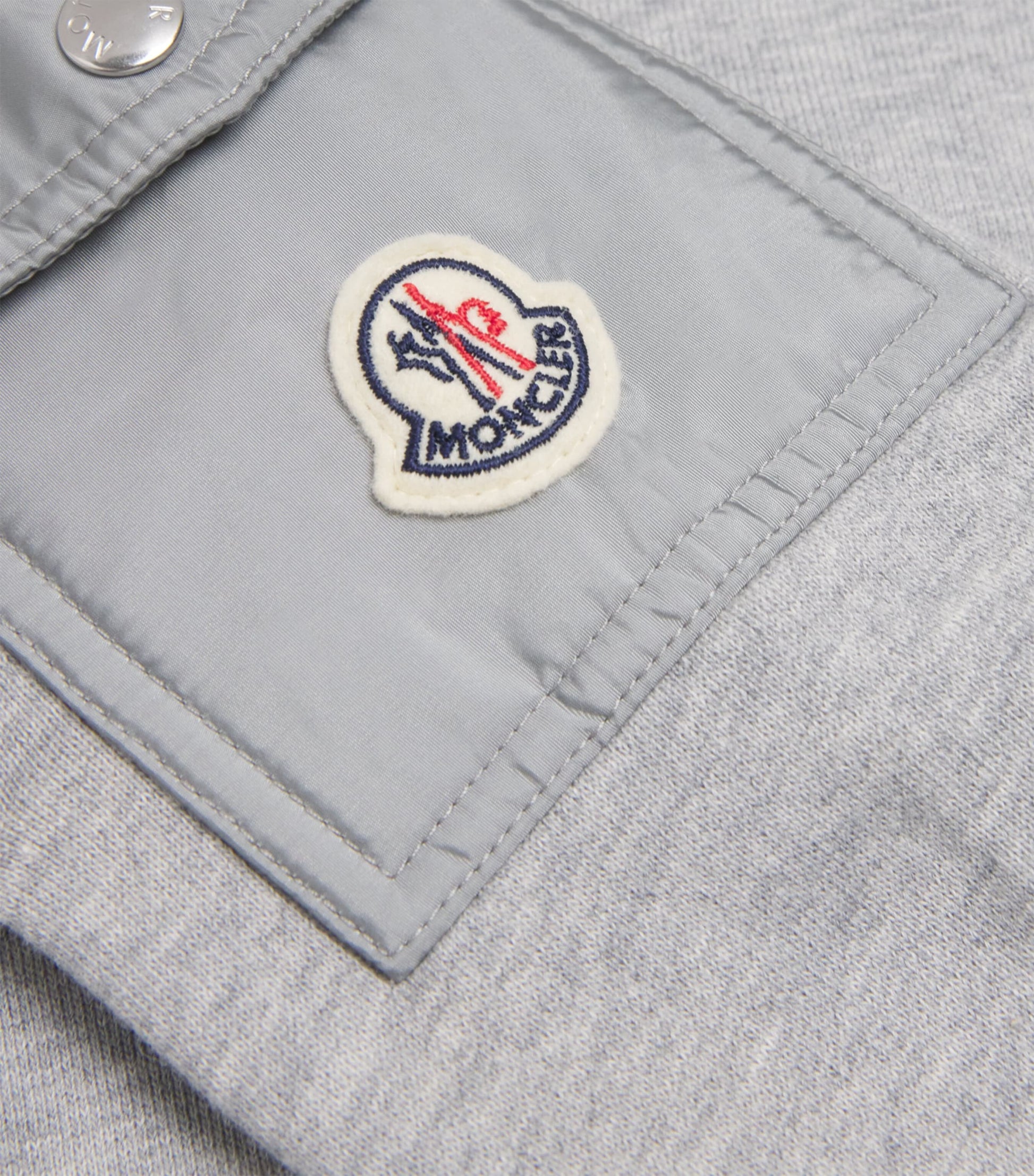 Moncler Enfant Cotton Logo-Patch Sweatshirt (8-10 Years)