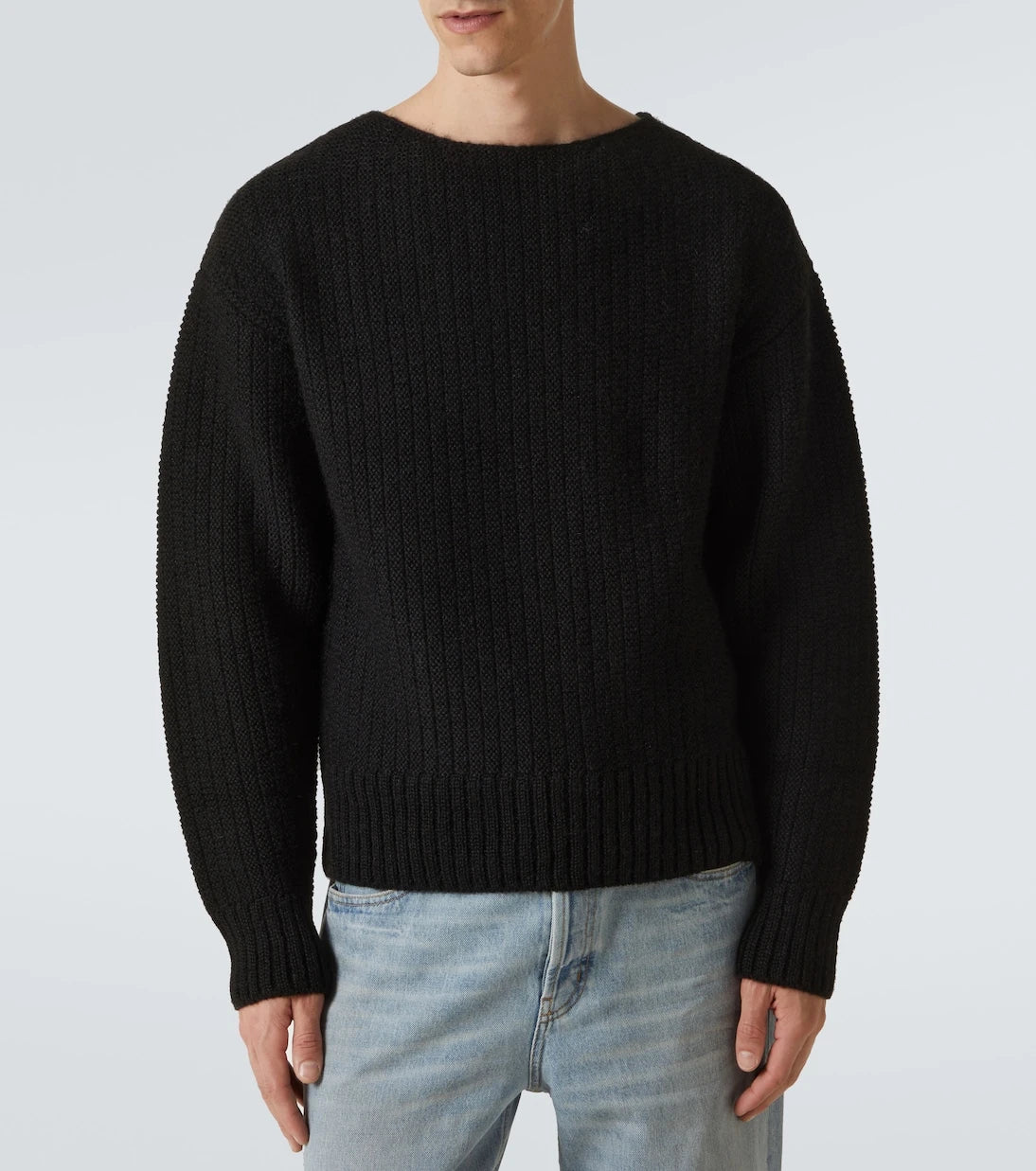 Visvim - Logo wool and mohair-blend sweater