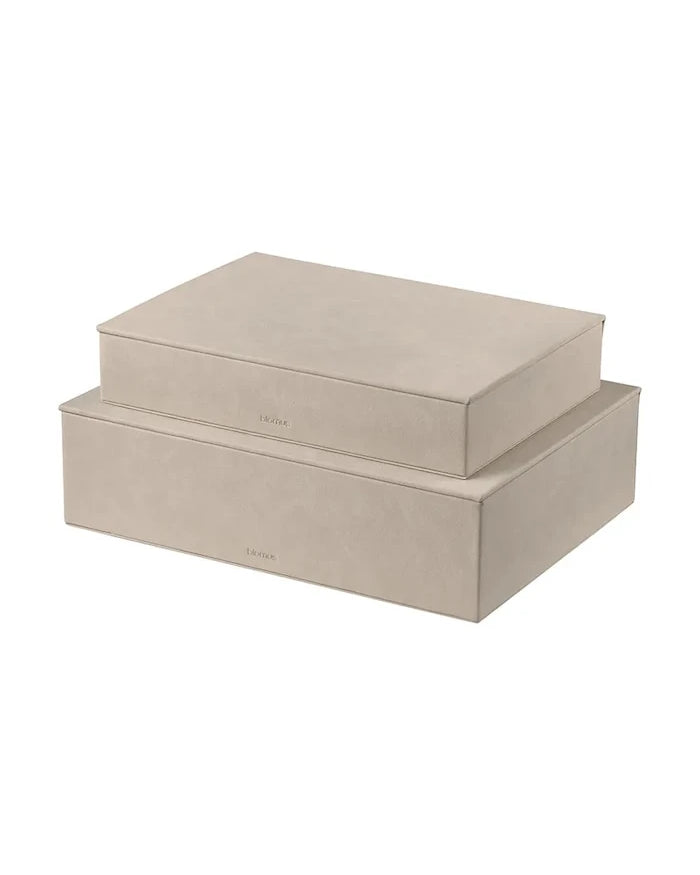 Blomus Sahla Saklama Kutusu Seti 5 × 25 × 7 / 40 × 30 × 11 cm (2 adet)