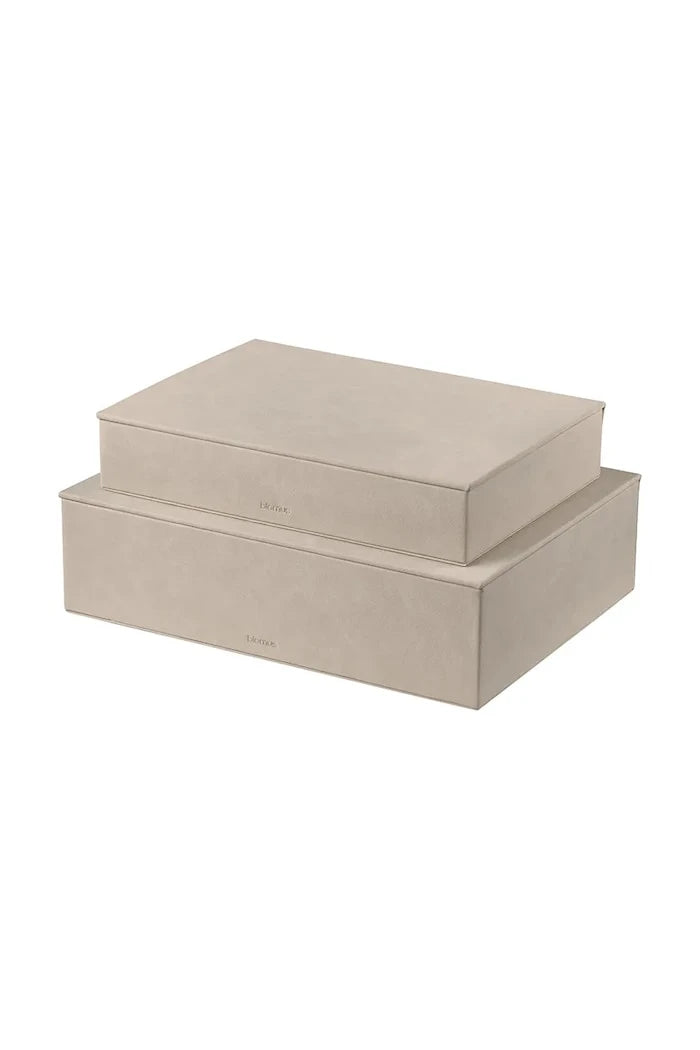 Blomus Sahla Saklama Kutusu Seti 5 × 25 × 7 / 40 × 30 × 11 cm (2 adet)