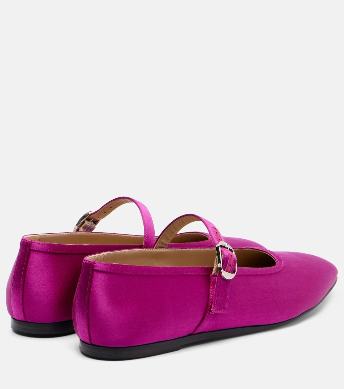 Le Monde Béryl - Mary Jane satin ballet flats