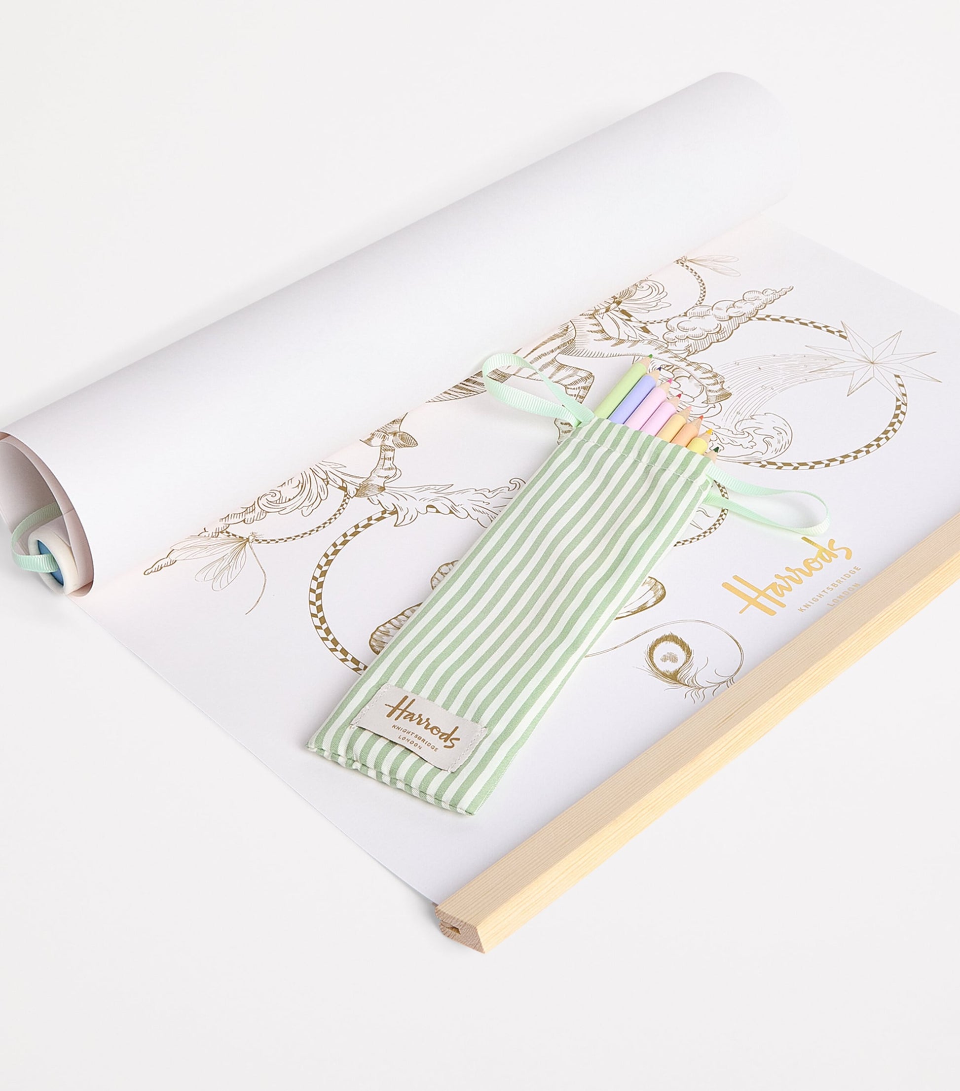 Harrods Hanging Colouring Poster