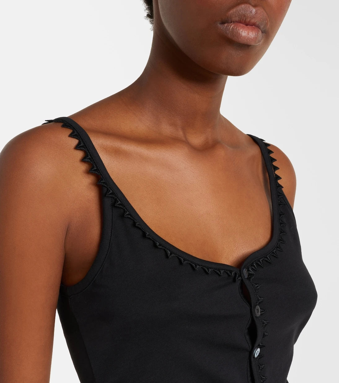 Jacquemus - Clavela cotton tank top