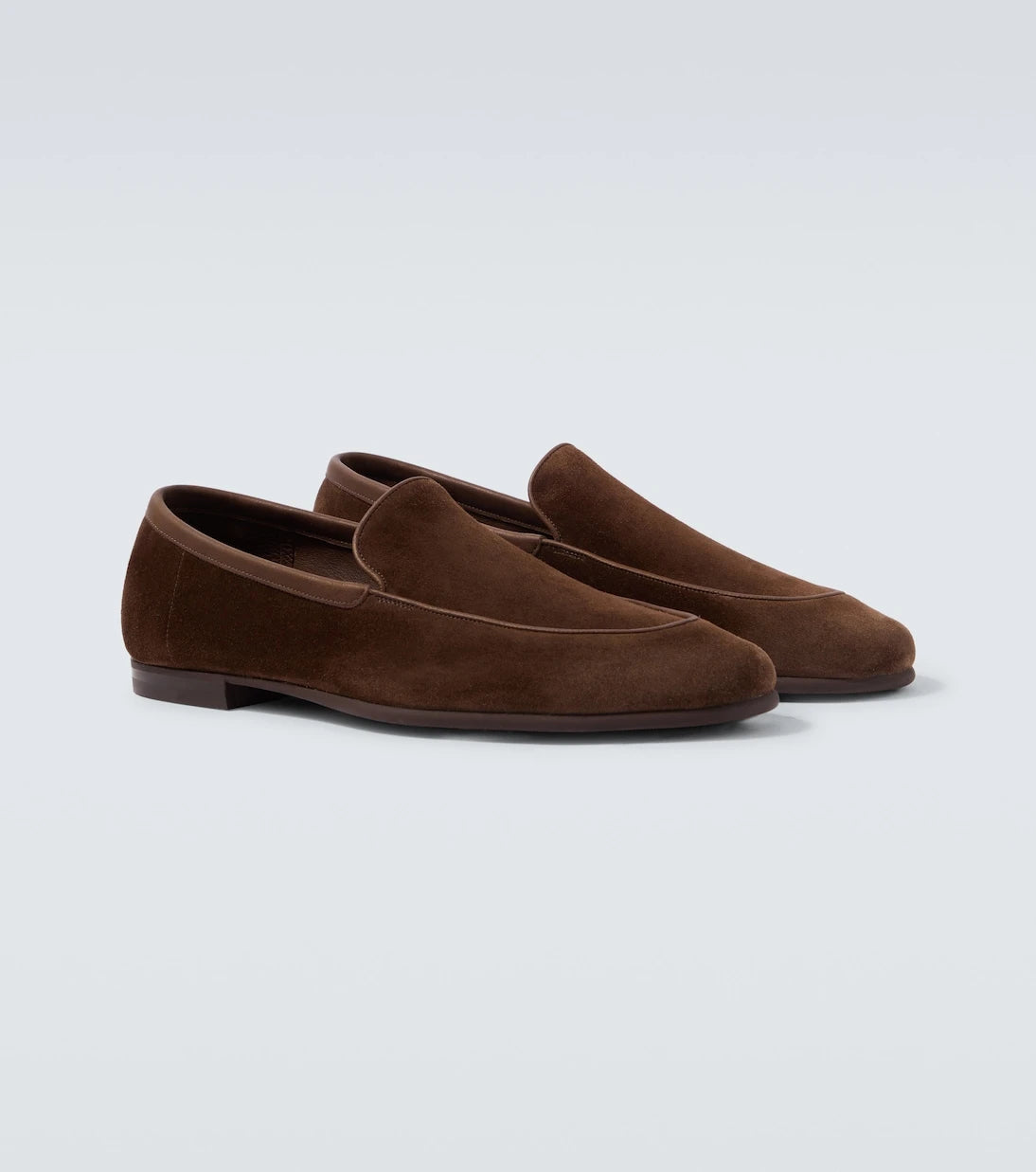 John Lobb - Tyne suede loafers