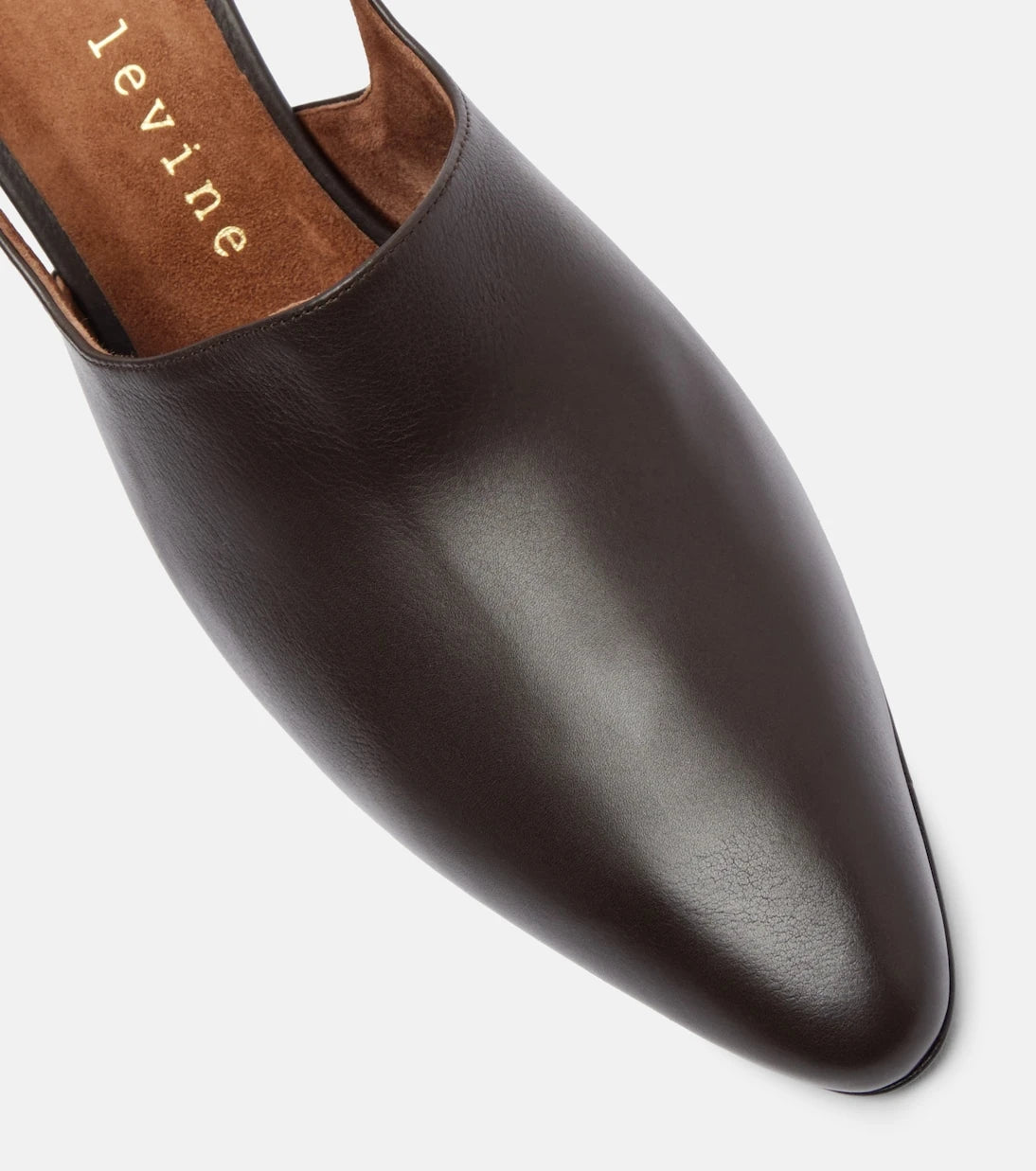 Herbert Levine - Cover Up 80 leather slingback pumps
