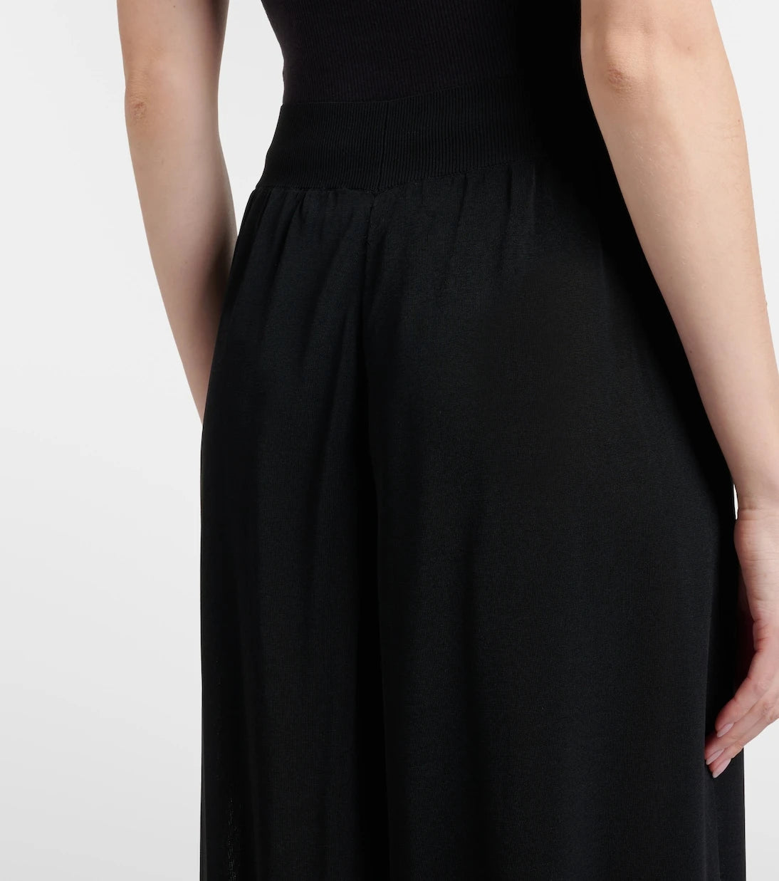 Alaïa - High-rise wide-leg pants
