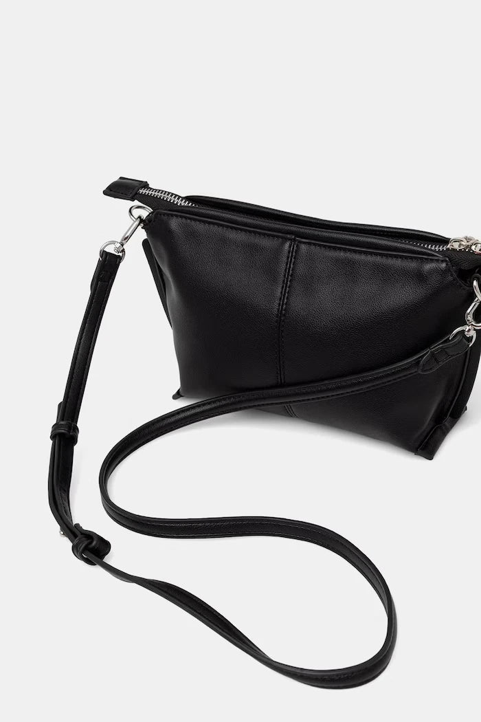 Medicine suni deri crossbody kadın çantası