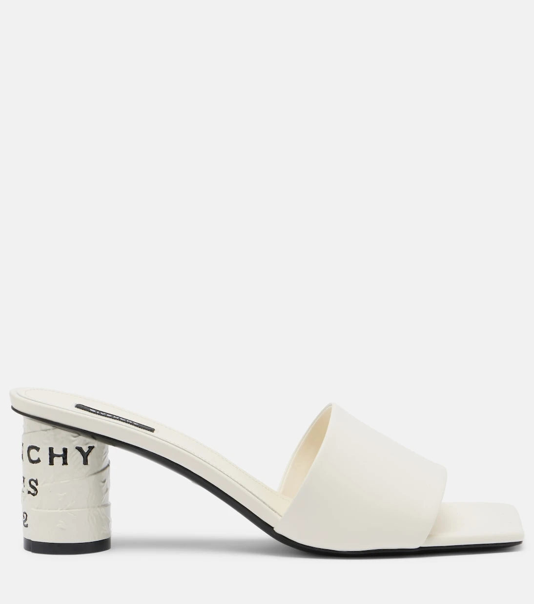 Givenchy - Tape leather mules