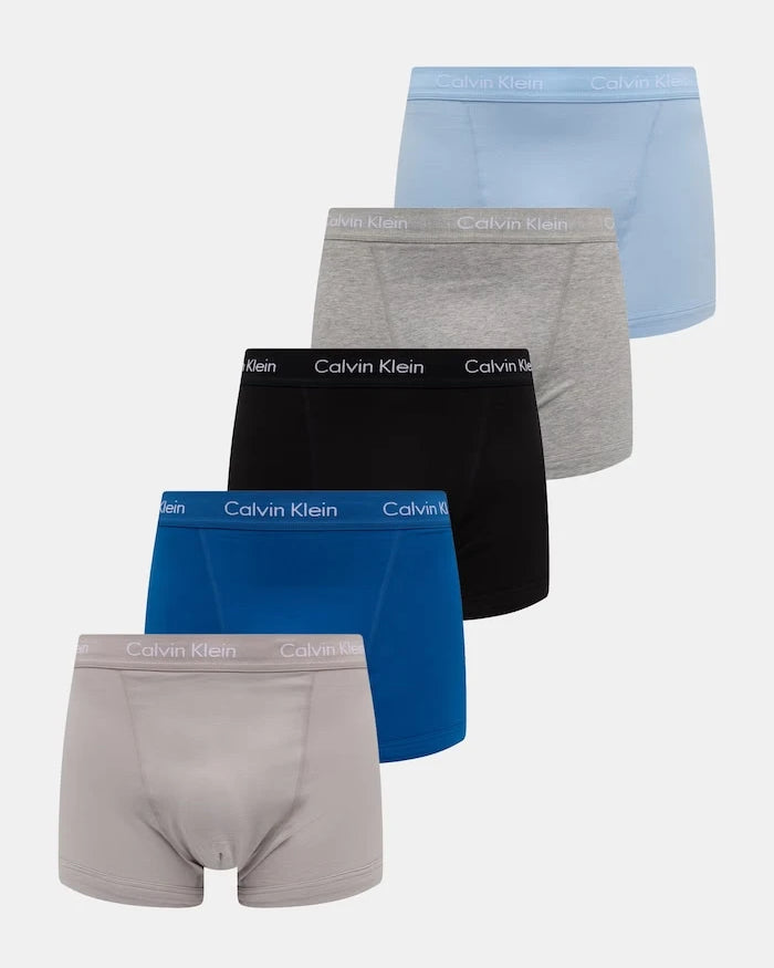 Calvin Klein Underwear erkek pamuklu elastan boxer 5'li