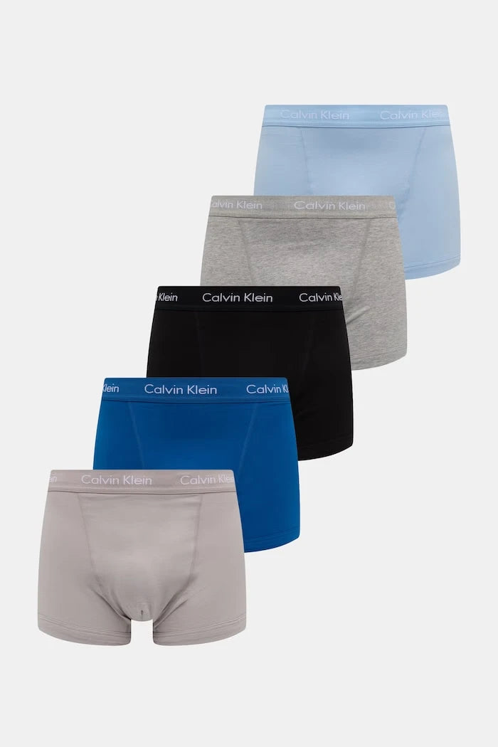 Calvin Klein Underwear боксерки мъжки от памук с еластан 5 броя