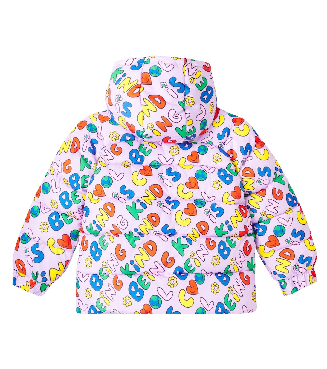 Stella McCartney Kids - جاكيت منفوخ مطبوع