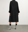 AllSaints Black Double-Breasted Mabel Coat