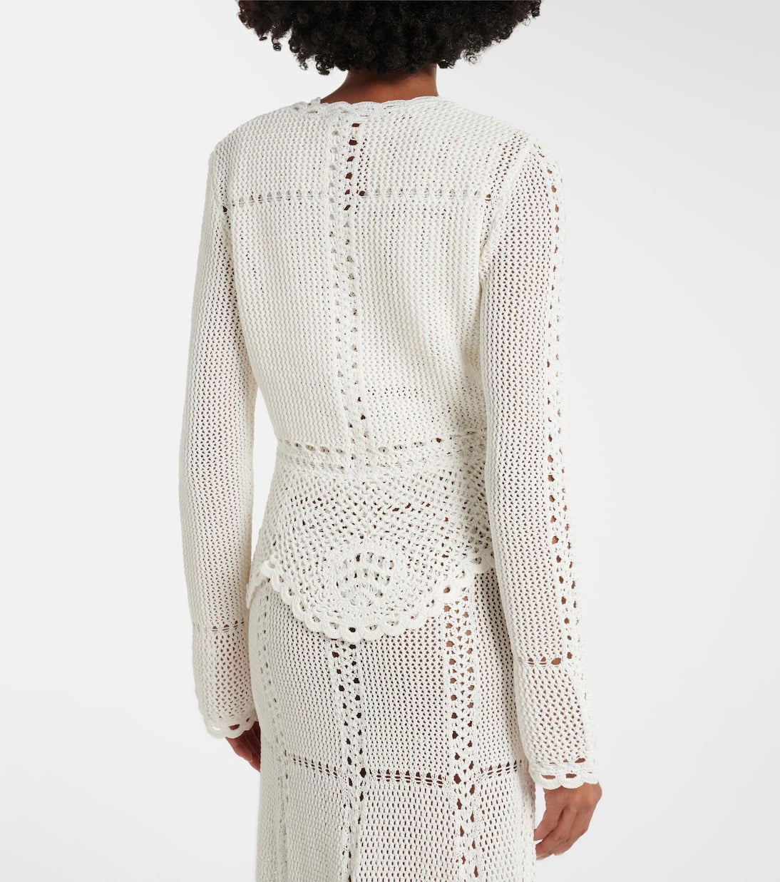 Erdem - Crochet cotton cardigan
