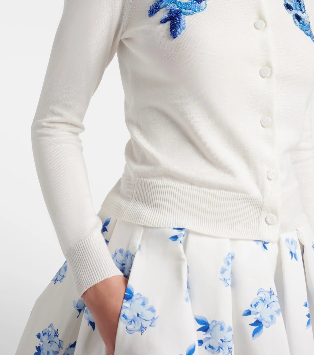 Leo Lin - Claire embellished cardigan