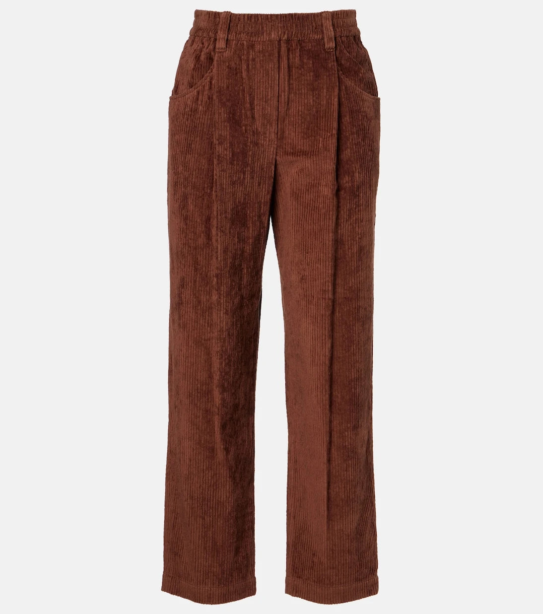 Brunello Cucinelli - Cotton corduroy wide-leg pants