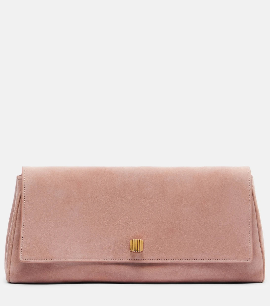 Khaite - Audrey suede clutch
