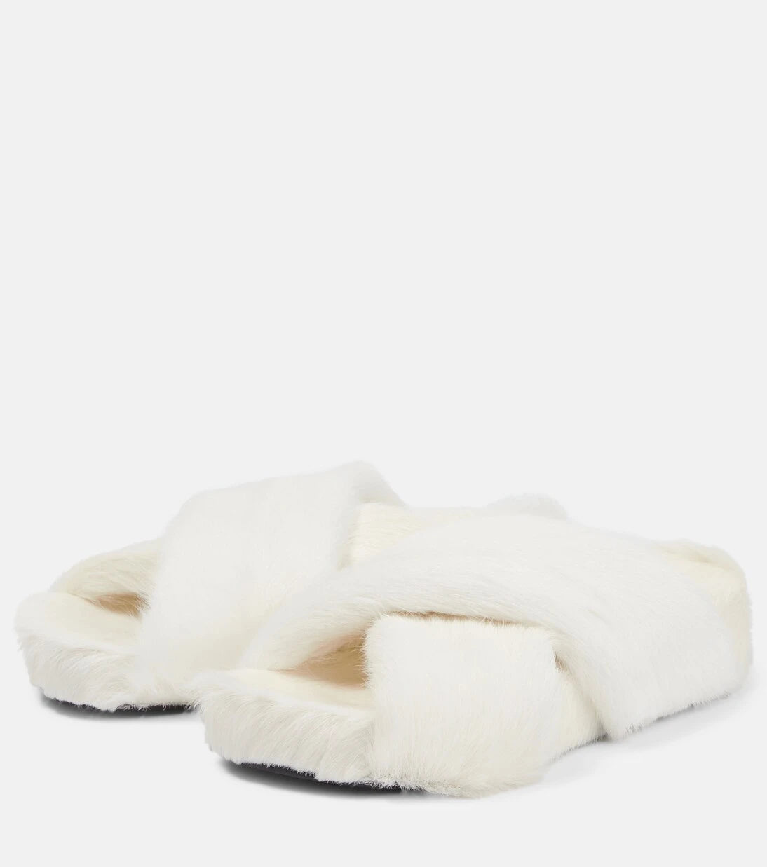 Jil Sander - Shearling sandals
