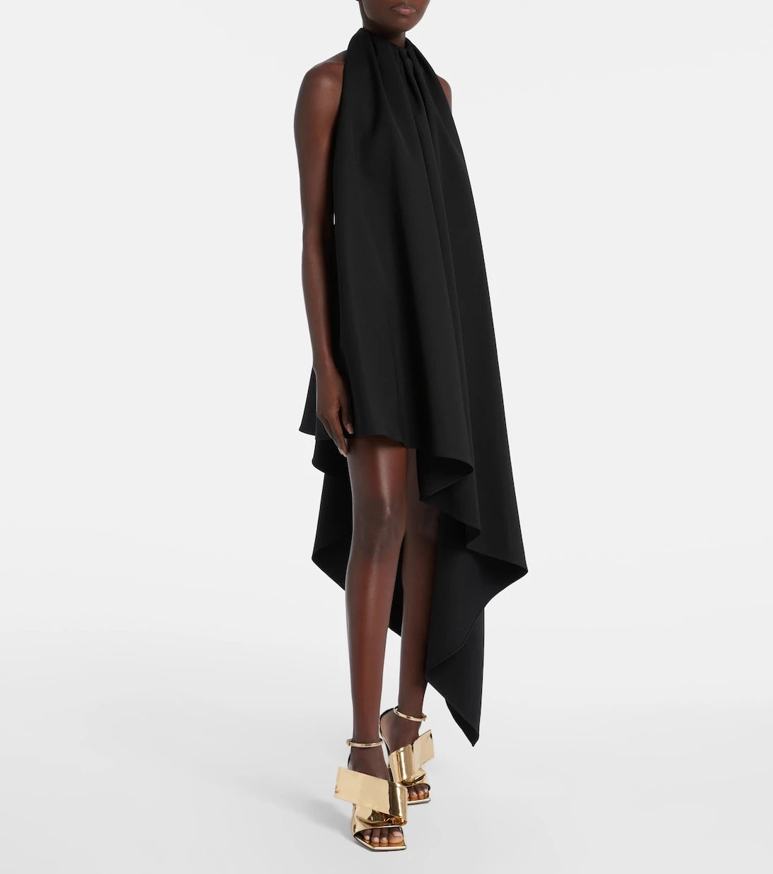 Givenchy - Sliced Square 90 patent leather sandals