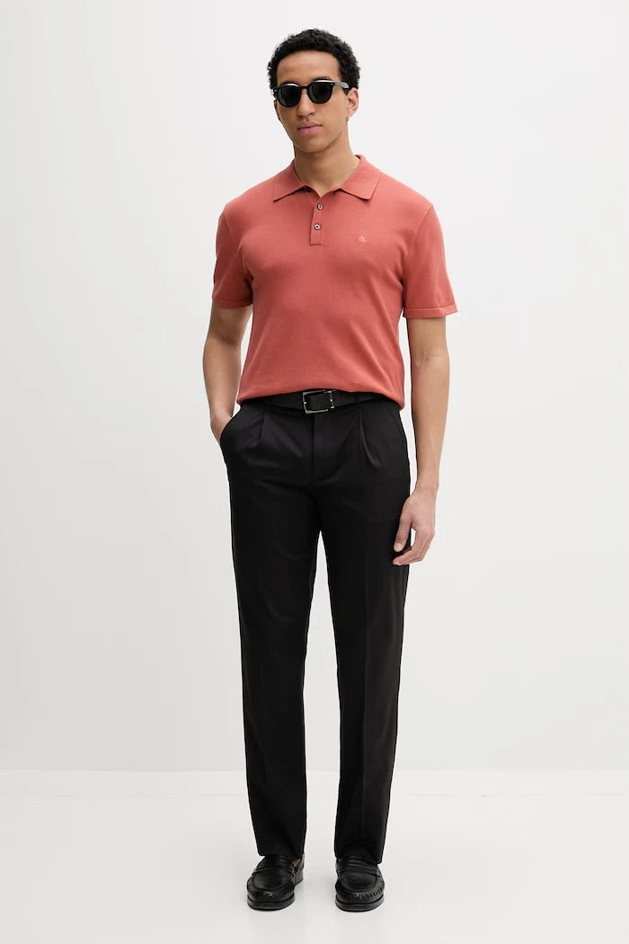 Calvin Klein erkek pamuklu yakalı polo tişört