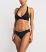 Eres Black Bow-Detail Bikini Top