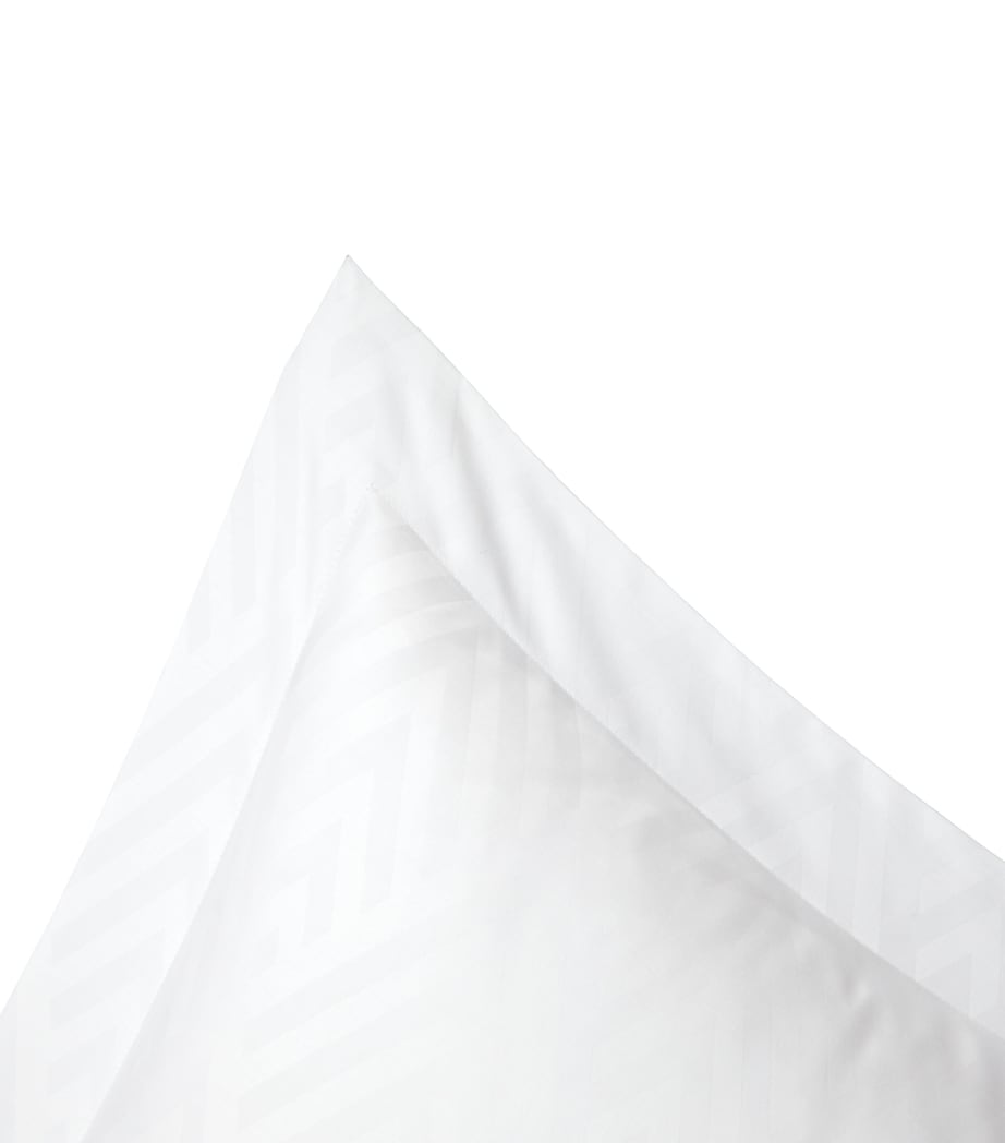 Penthouse White Square Oxford Sham Pillowcase (65cm x 65cm)