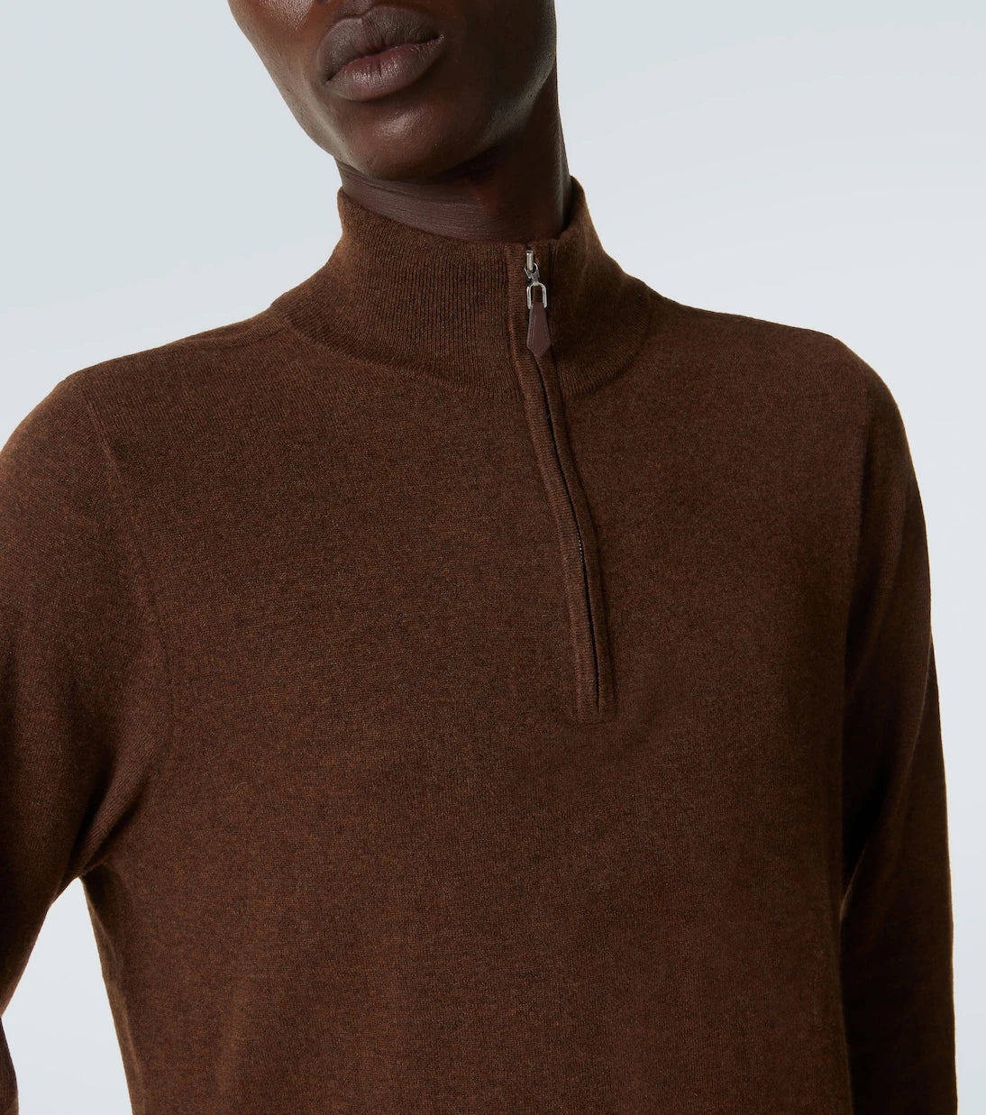 Arch4 - Mr Fenchurch cashmere half-zip sweater