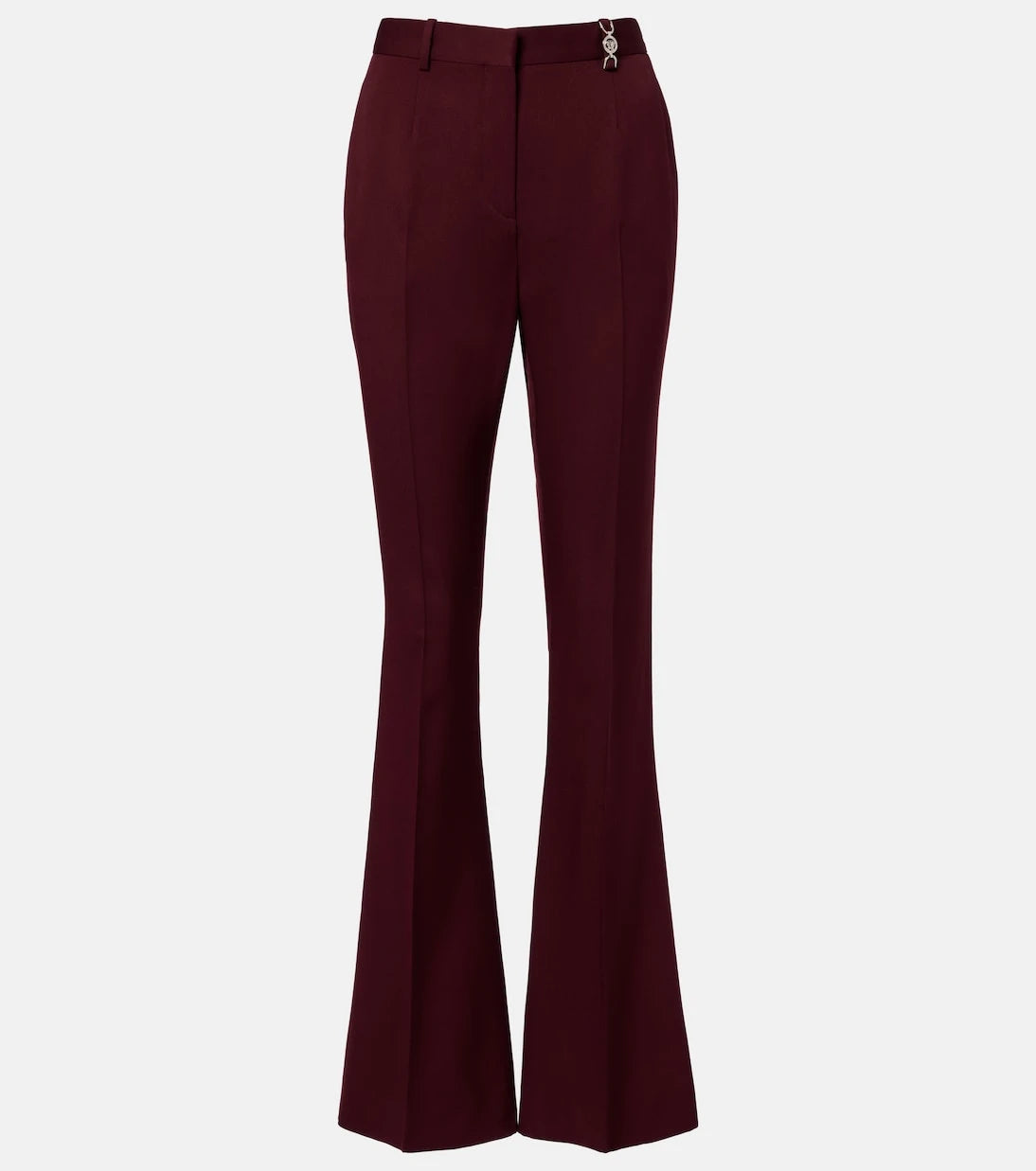 Versace - Wool flared pants
