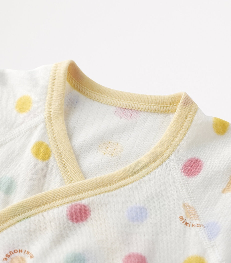 Cotton Polka Dot Playsuit (1 Month)