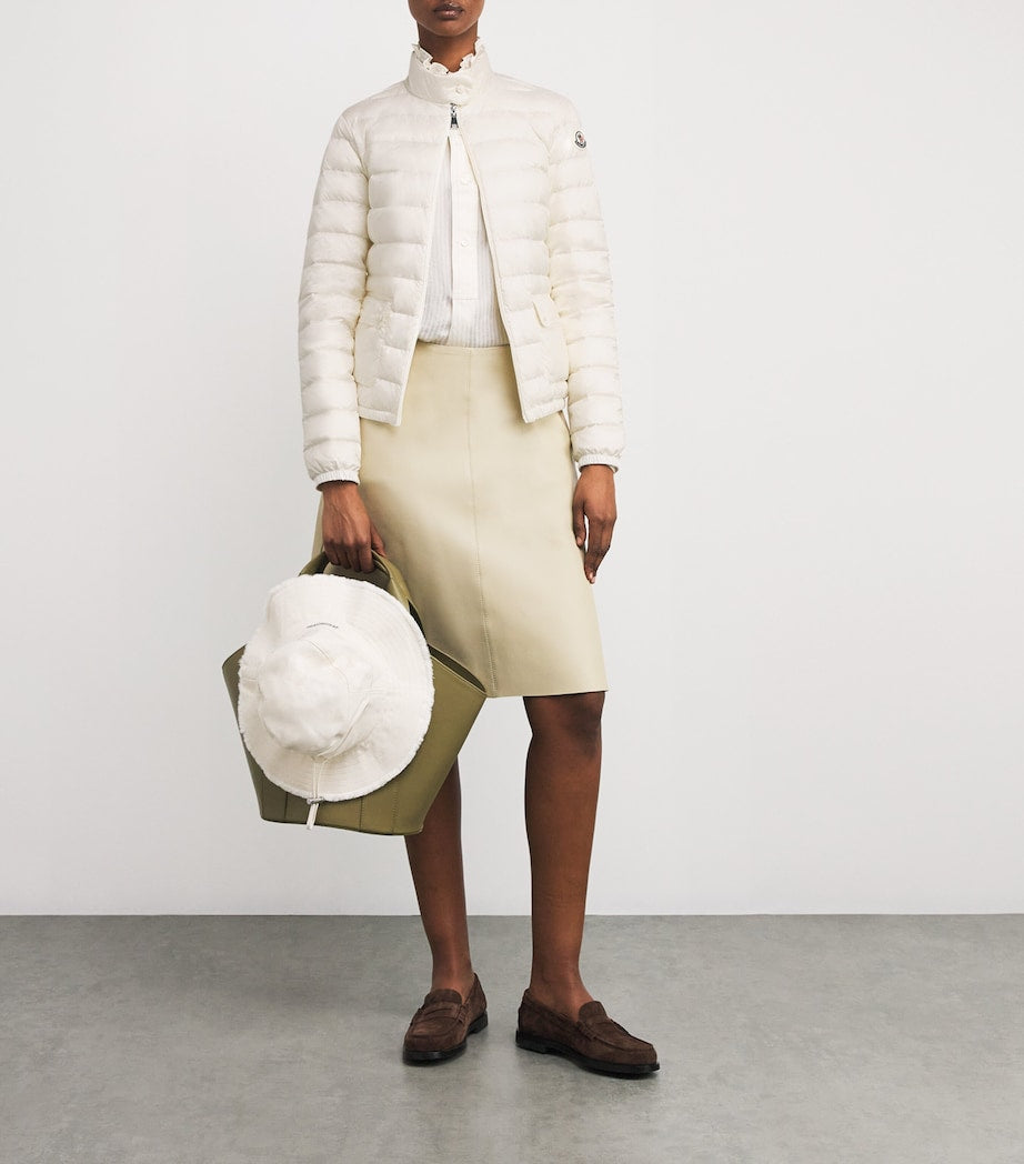 Moncler White Down-Filled Lans Puffer Jacket