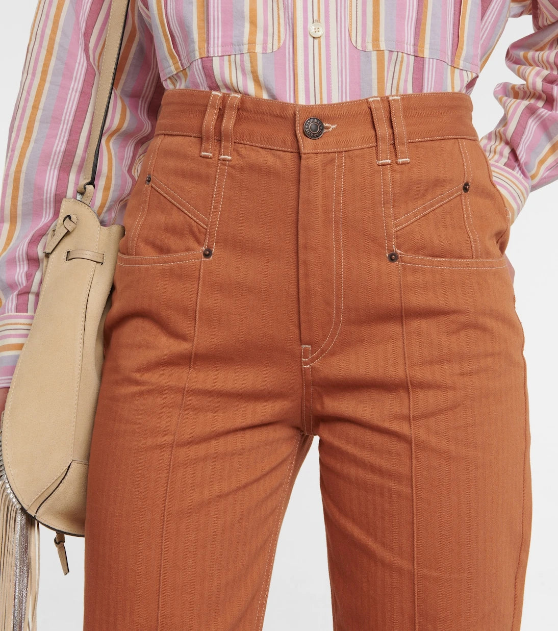 Isabel Marant - Lirokae high-rise jeans