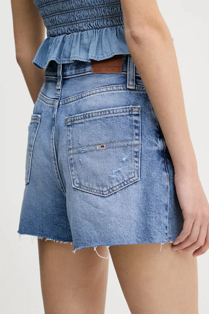 Дънков къс панталон Tommy Jeans